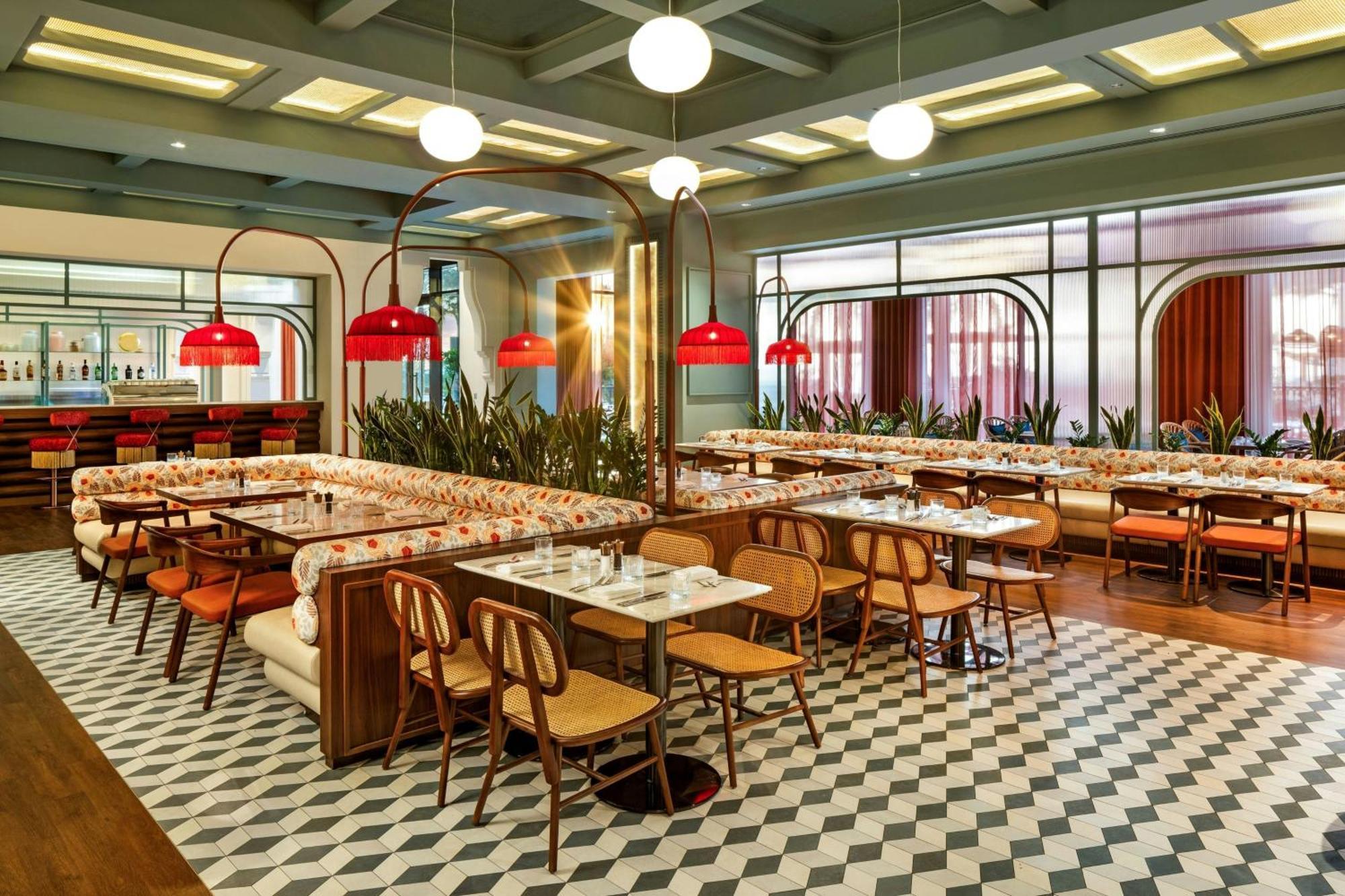 عجمان سرايا، أحد منتجعات لاكشري كولكشن، عجمان المظهر الخارجي الصورة Interior of the restaurant